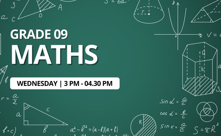 Grade 09 – Mathematics by Shazran Rusney