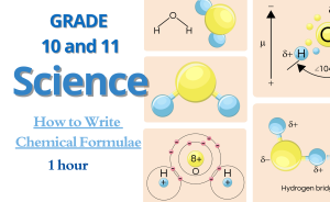 How to Write Chemical Formulaes